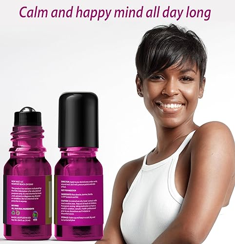 Miniatura 7 de Aceite esencial calmante rosa jazmín vainilla y mezclas de aceites esenciales roll-on enfoque concentración de memoria naranja jengibre pachulí,