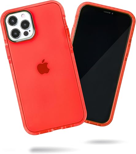 Miniatura 8 de SteepLab Funda de barrera para iPhone 12 y iPhone 12 Pro, absorción de impactos de protección de 360 grados con bisel elevado y colores llamativos