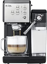 Mr. Coffee One-Touch CoffeeHouse Espresso Maker and Cappuccino Machine - coolthings.us
