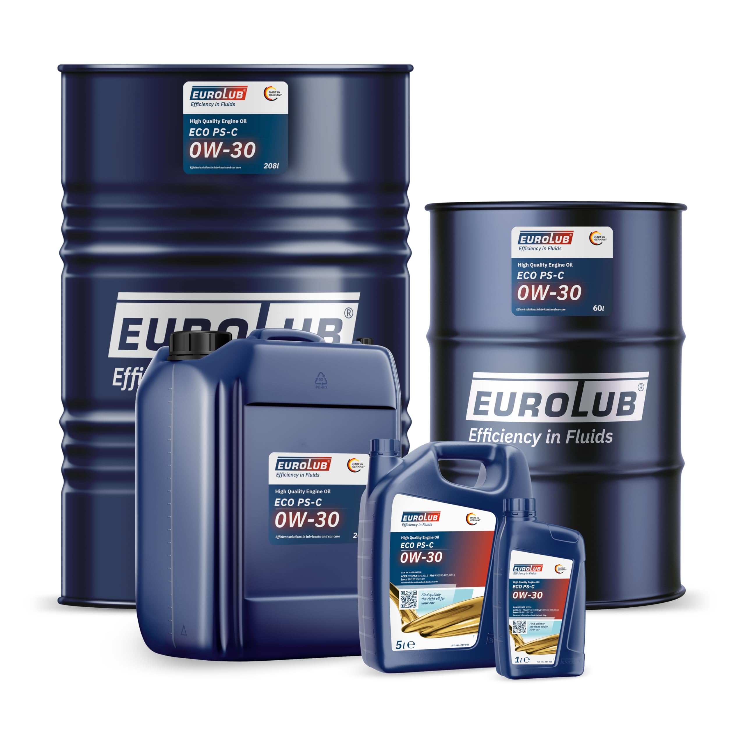 EUROLUB ECO PS-C SAE 0W-30 Motoröl, 5 Liter