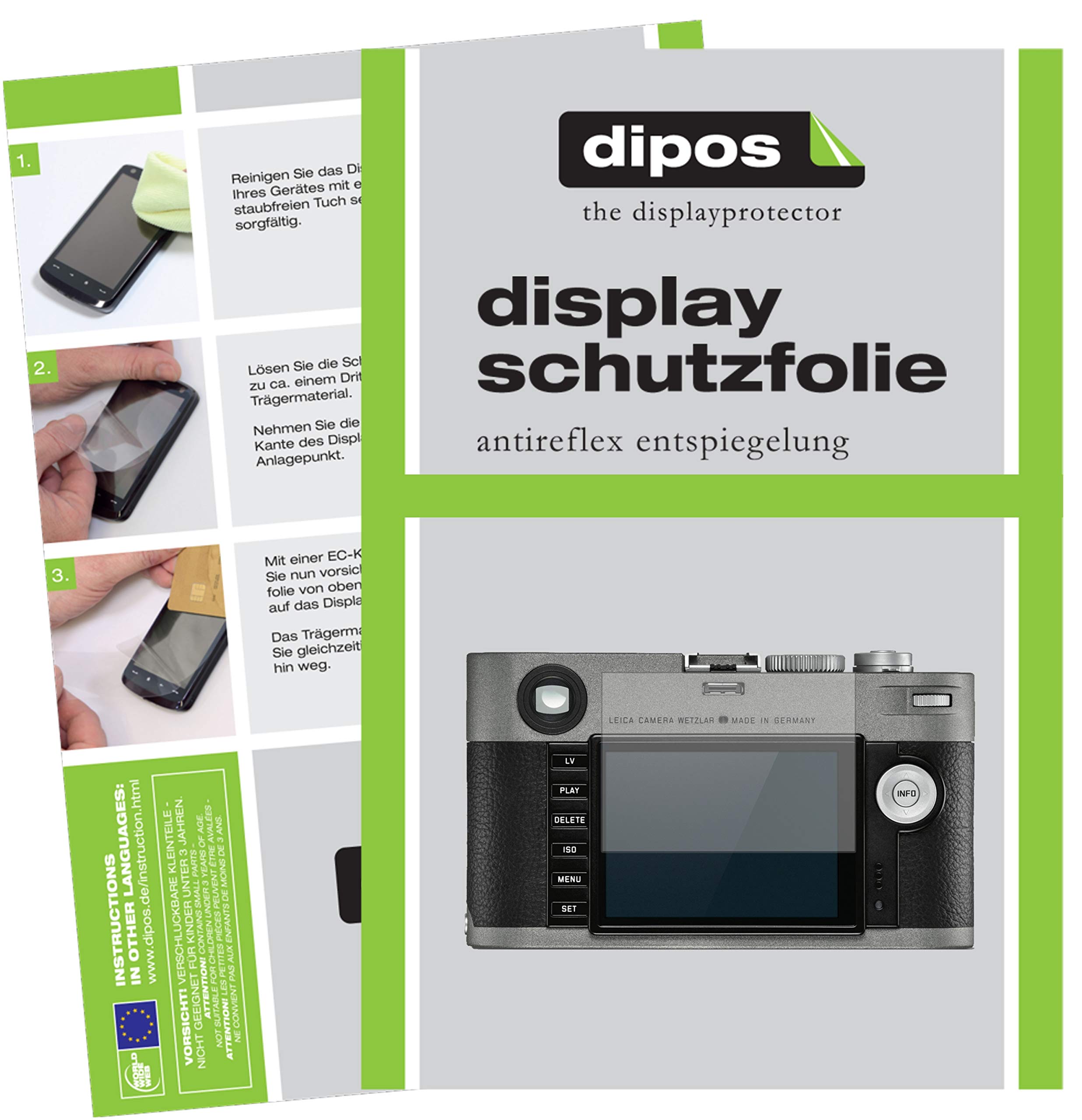dipos I 6X Pellicola Protettiva antiriflesso Compatibile con Samsung Galaxy Note 20 Posteriore Pellicola di Protezione