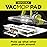 Shark VACMOP Disposable Hard Floor Pad Refills, Compatible with VM252 & VM180, No-Touch Disposal, for use on All Sealed Floors - Stone, Hardwood, Laminate & Tile, (46 Count Total), VMP46