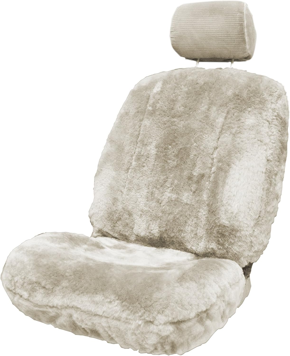 SEMI Custom Sheepskin SEAT Covers A Pair for Toyota Camry(2000-2011) (Steel)