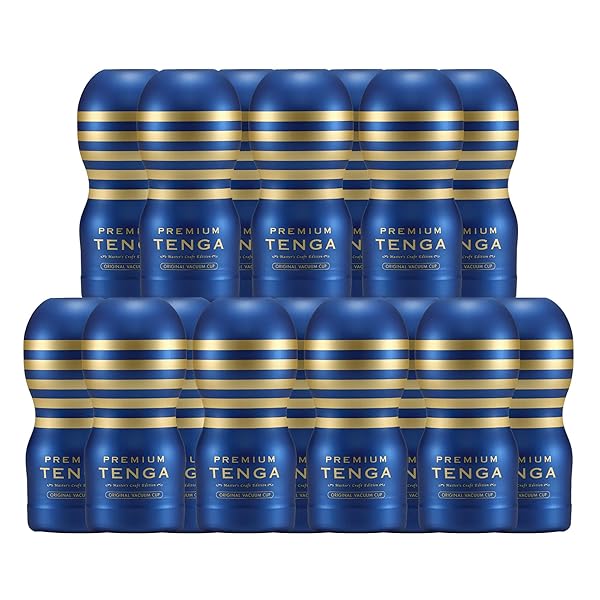 TENGA テンガ PREMIUM オリジナルバキューム・カップ セット ゴールド;ブルー 25本 TENGA テンガ PREMIUM オリジナルバキューム・カップ セット ゴールド;ブルー 25本