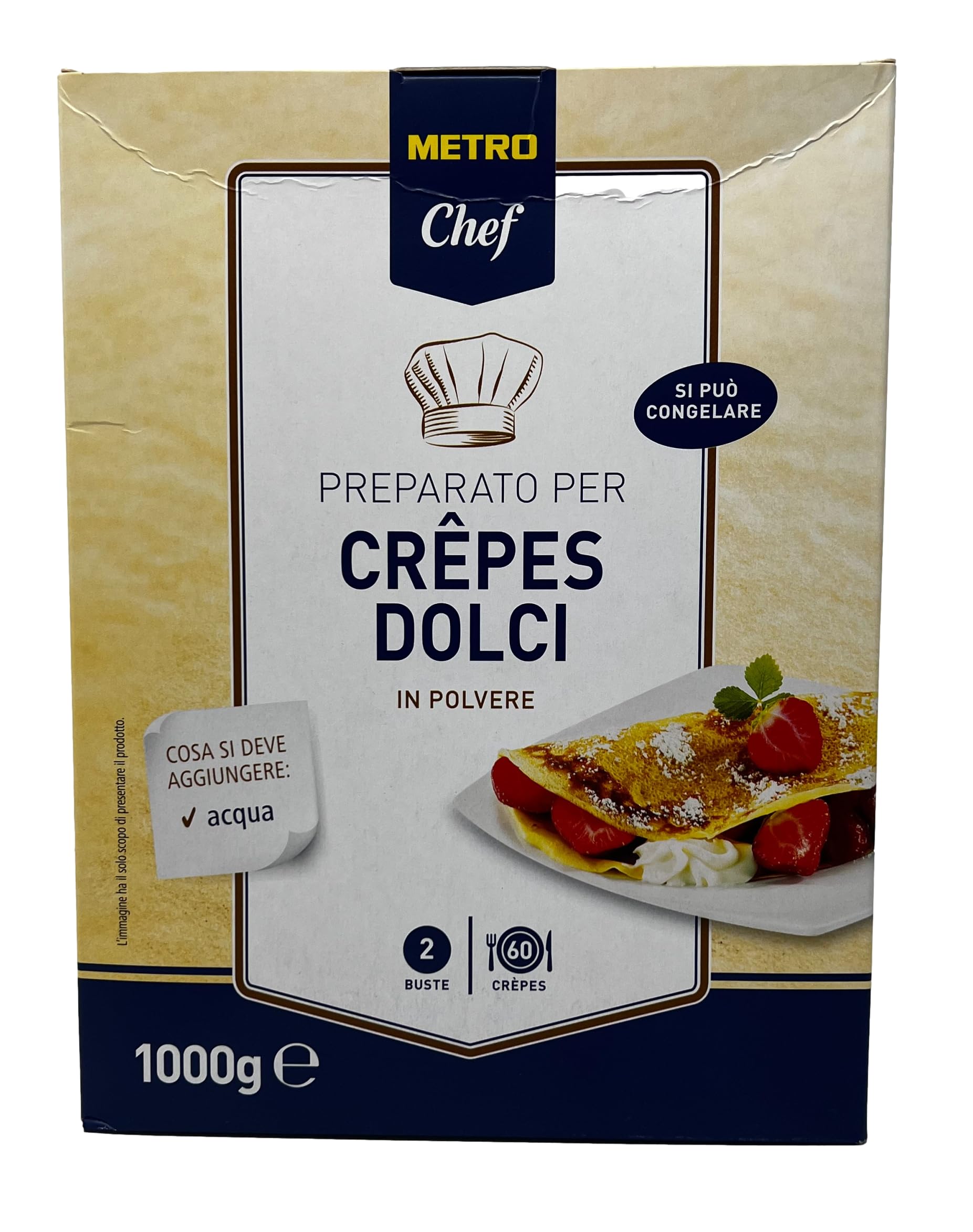 Preparato Professionale per CRÈPES 10000 Grammi -My Chef-