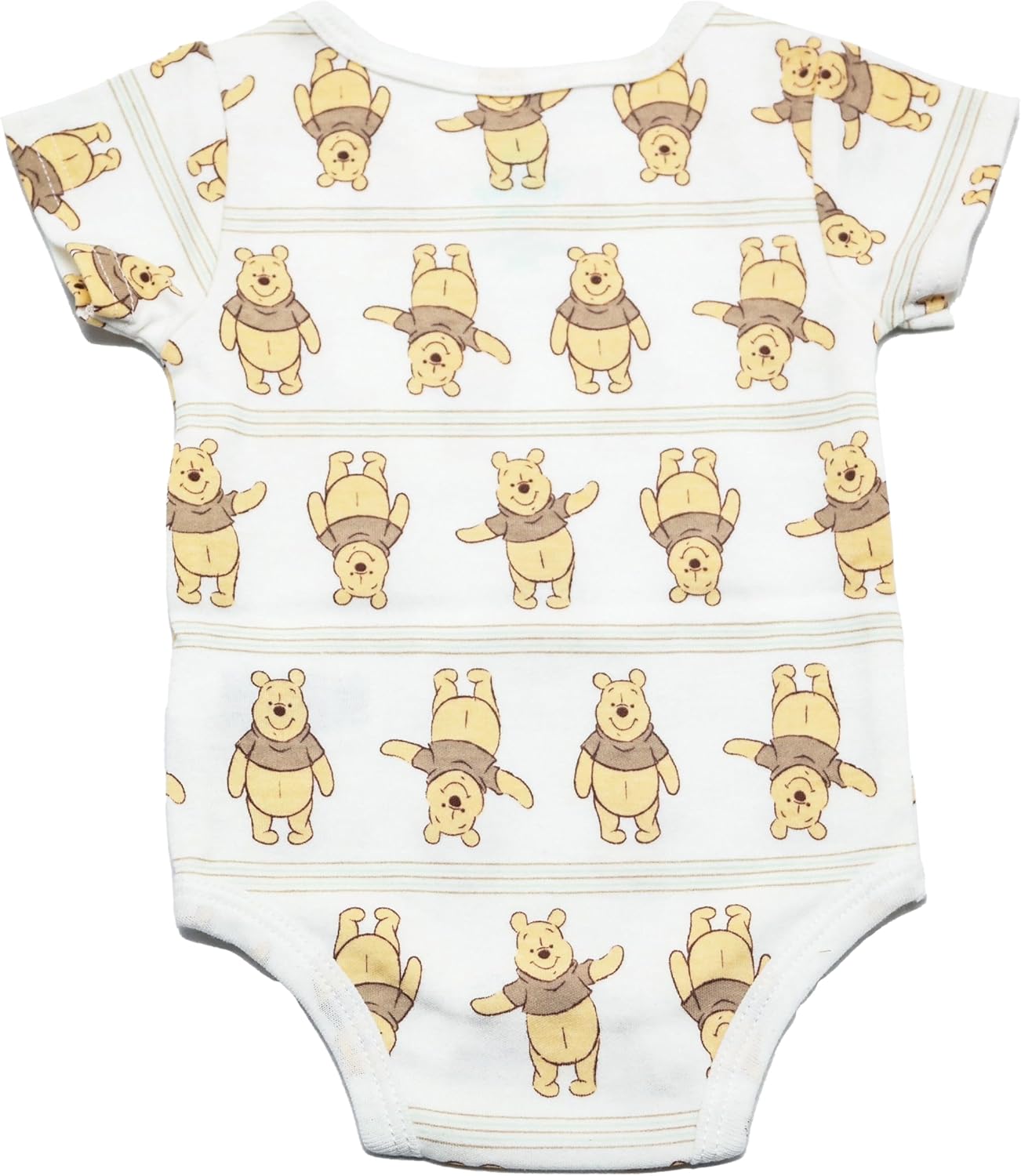 Magic Threadz Disney Clothes Baby Boys 3-Pack Bodysuits – Mickey Mouse & Winnie the Pooh Outfit Set (0M–9M)