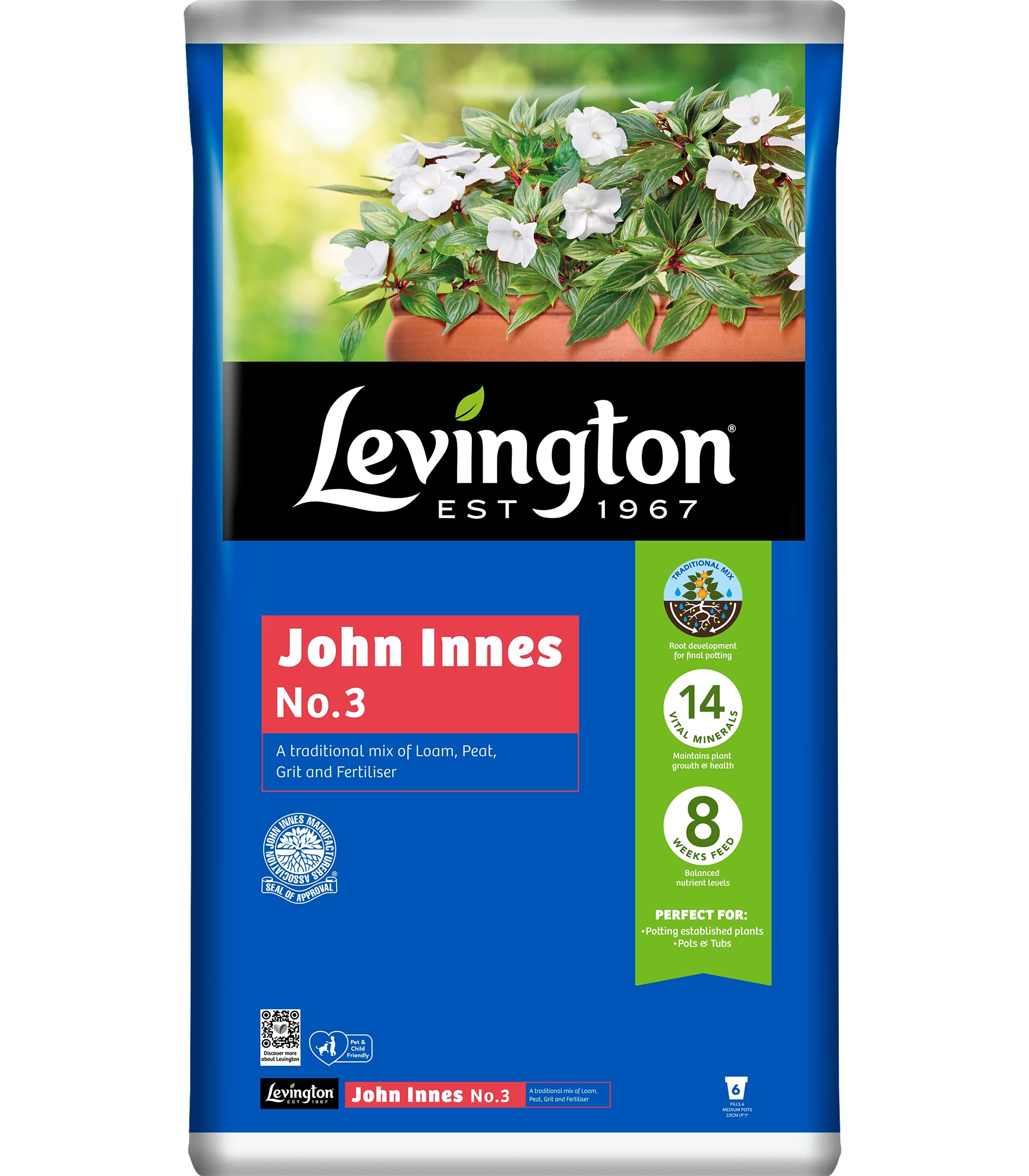 Levington John Innes No.3 30 litres - Mature Plant Compost