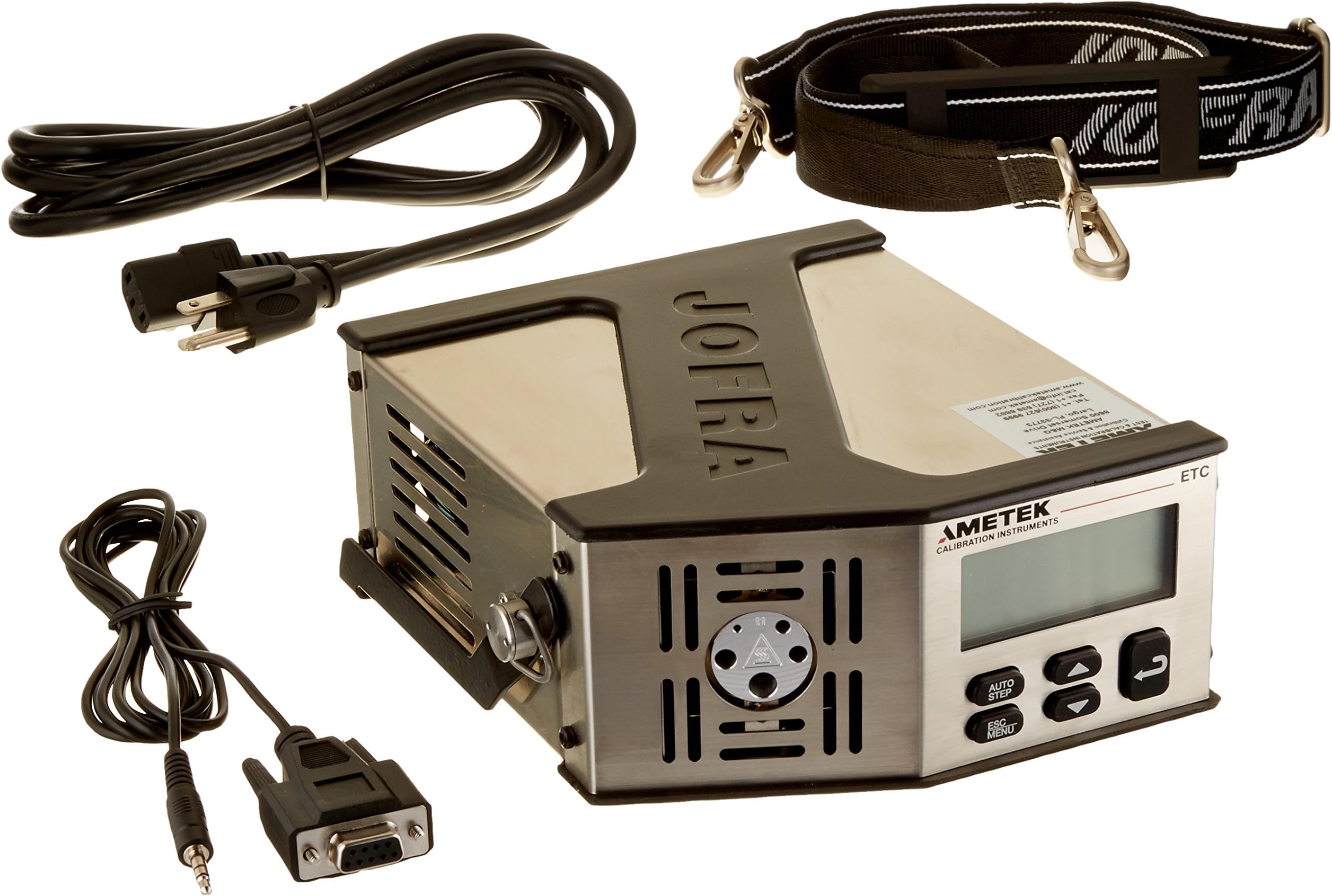 Ametek ETC400A115B11E Series ETC Dry Block Easy Temperature Calibrator, 28°C to 400°C Temperature Range, ETC400 A-Imperia, NPL and NIST Traceable, 115VAC