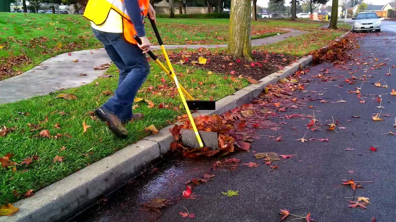 Professional Grabber Tool for Gathering and Grabbing Bundles of Litter and Leaves. Pick-Up Hazardous Litter Safely and Easily. 48" Long Handles Provides a Safeguard Distance from Debris. Made in USA : Industrial & Scientific
