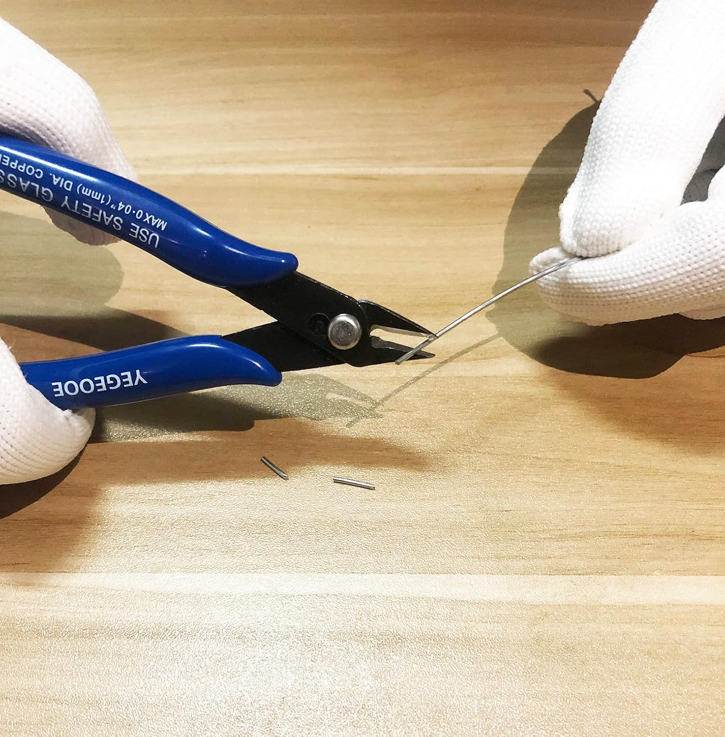 Small Wire Cutters, 10PACK Precision Diagonal Cutting Pliers Side Cutter, Nippers, Micro Flush Cutters, Shear Cutters, Wire Snips - Image 6