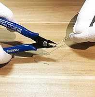 Vista 6 de Alicates de corte diagonal, 10 unidades de alicates de corte diagonal, cortador lateral de 5 pulgadas, alicates, cortadores de alambre pequeños