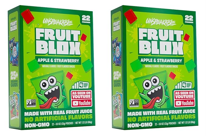 Good Times Fulfillment Fruit Blox - Apple & Strawberry Gummy