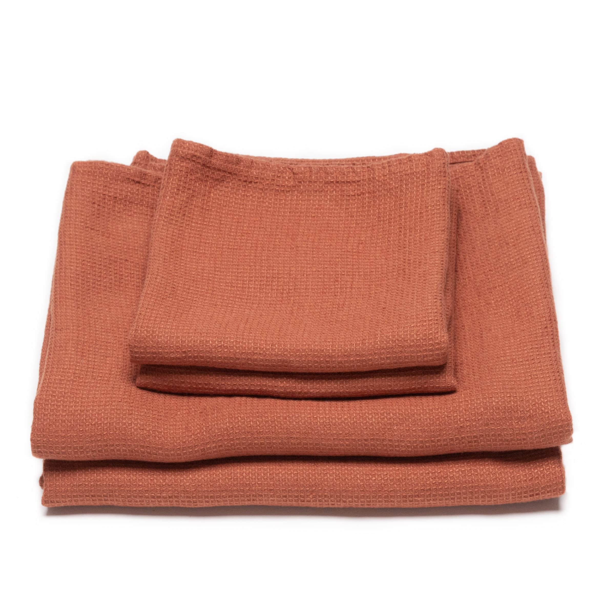 Serviettes de toilette super absorbantes en pur lin européen