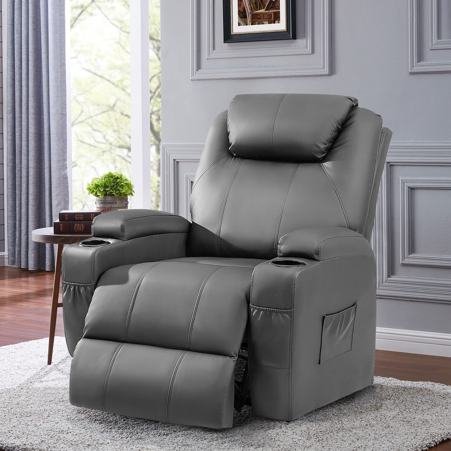 Buy JUMMICO Power Lift Recliner Chair PU Leather Lift Chair for Elderly