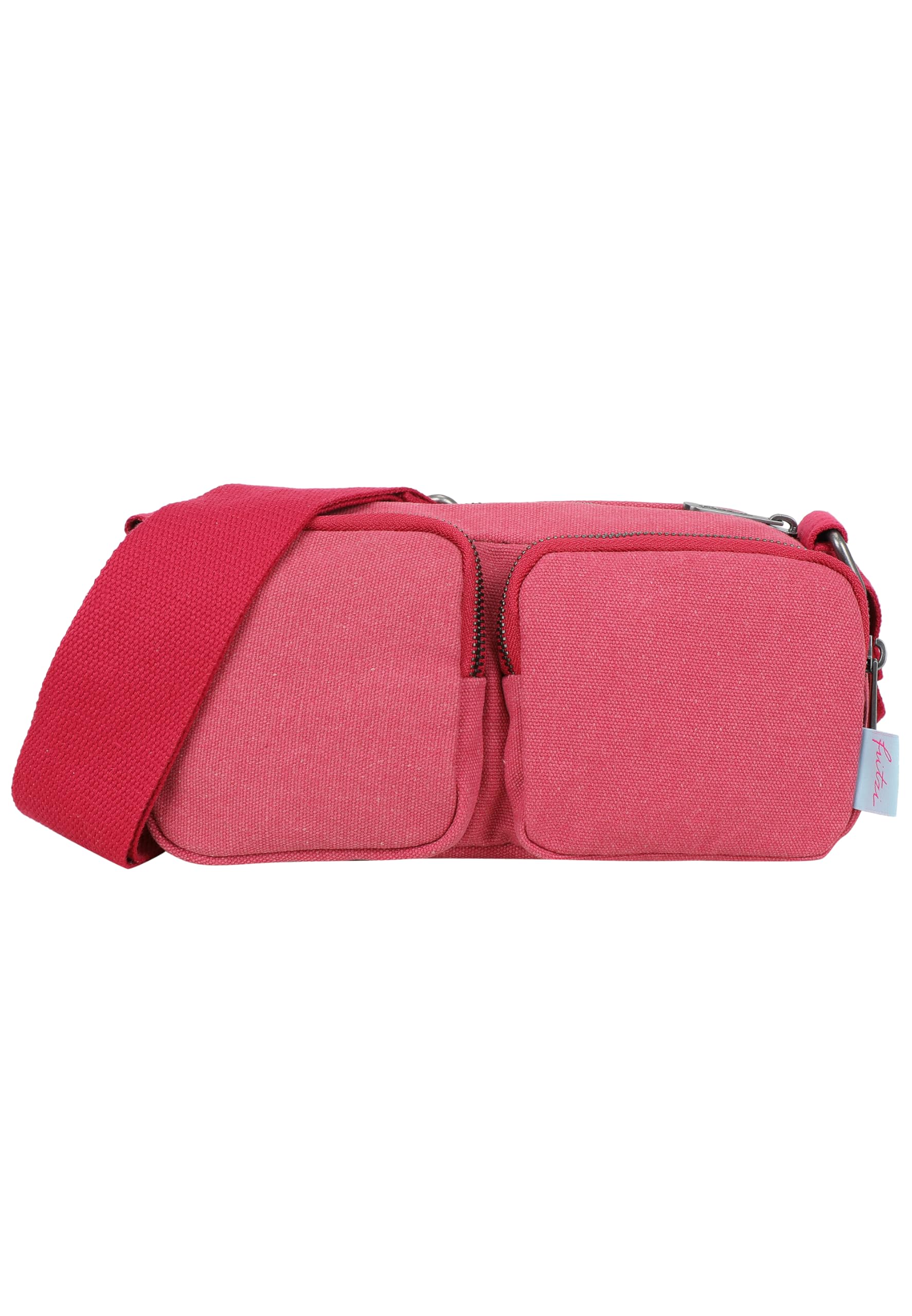 Fritzi aus Preußen cross body bag Donny Crossover Bag Long Canvas Berry pink