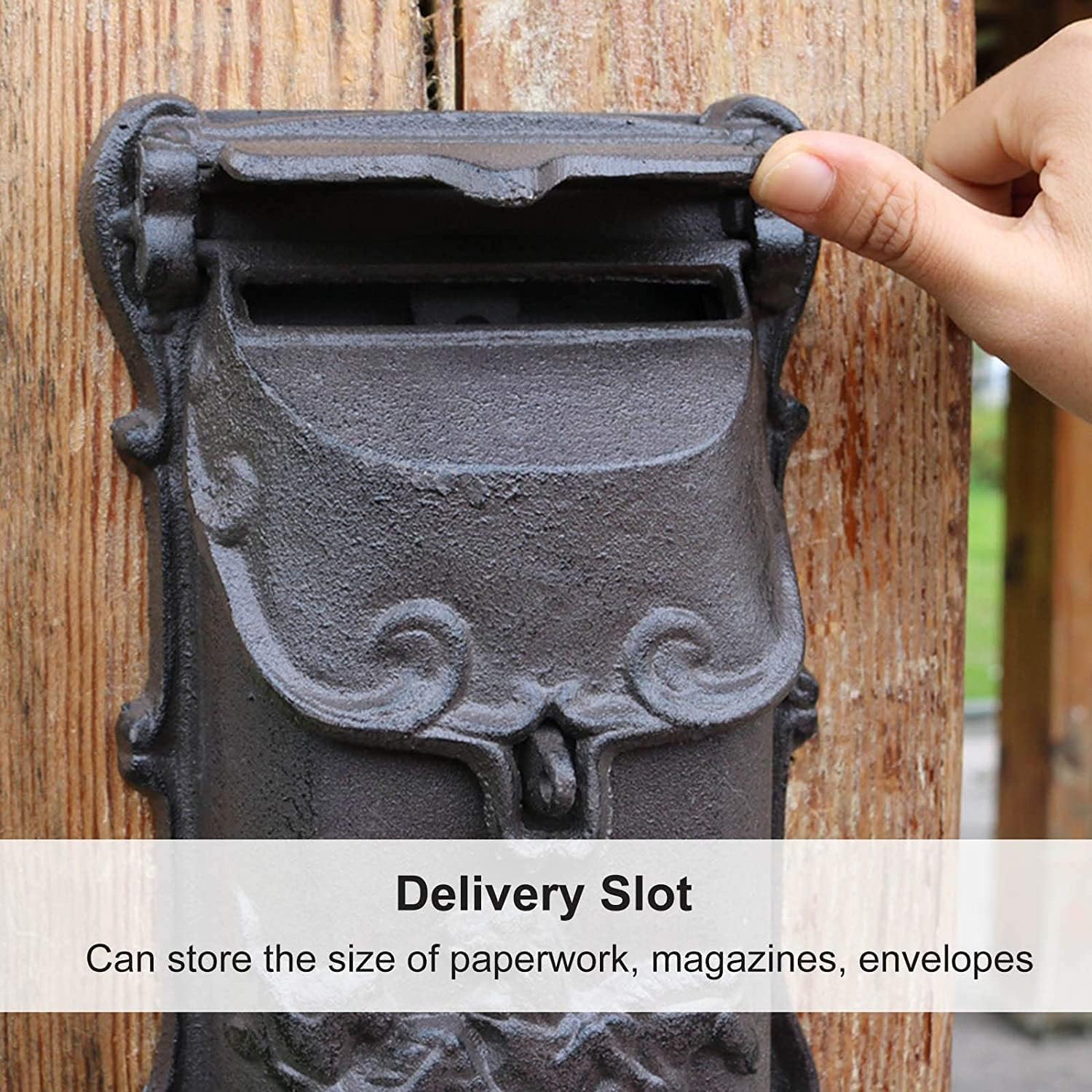 Amazon.co.jp: 金属製ポストボックス ユニバーサルドロップボックス