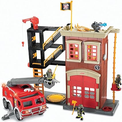 Imaginext Firestation \u0026 Fire Engine 