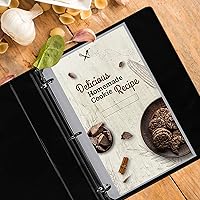 Vista 6 de Heavyweight Sheet Protectors 5.5 x 8.5, 100 Pack Clear Mini Page Protectors, Top Load, Reinforced Holes, Acid-Free for 3-Ring Binders - Office Werks