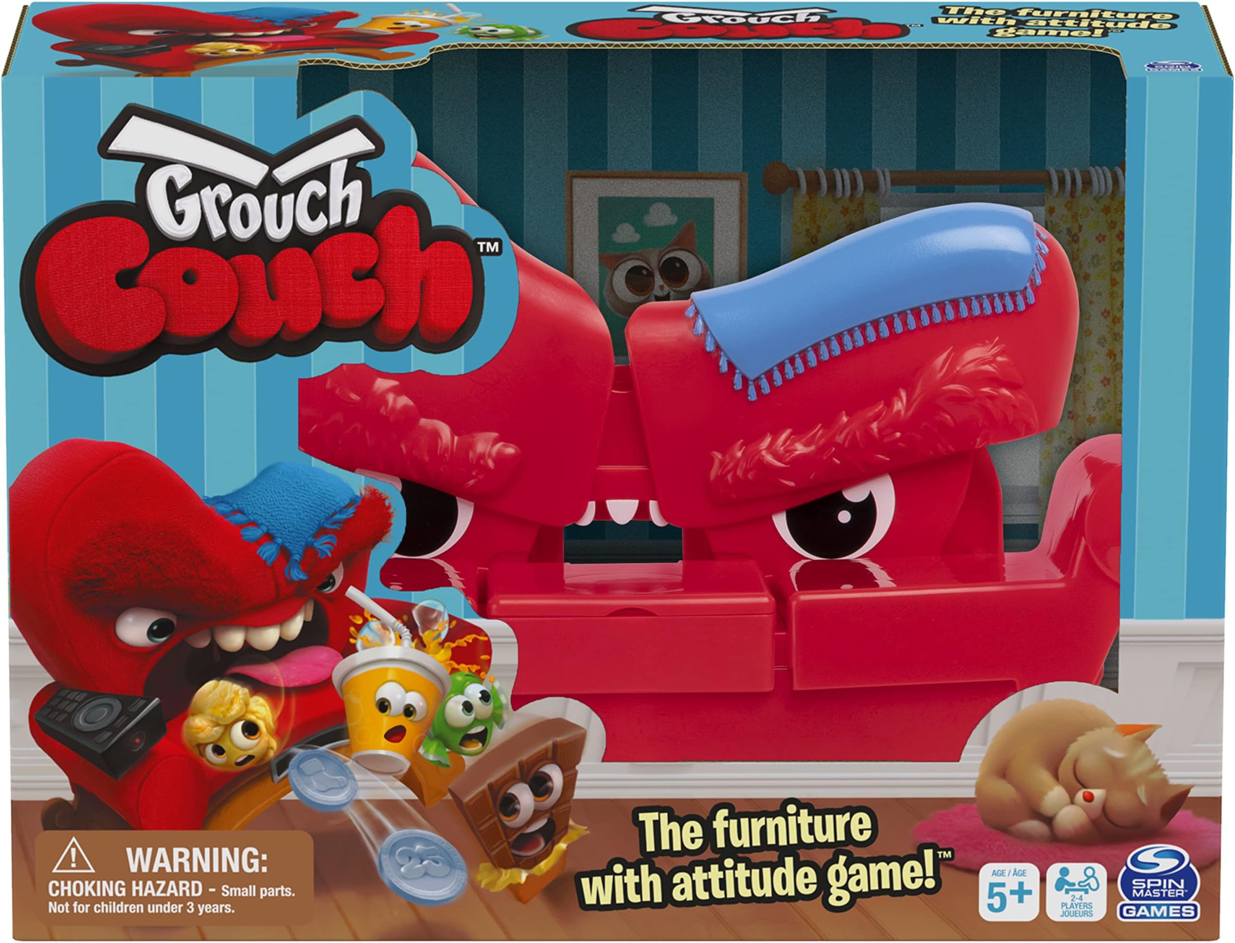 Grouch Couch, Furniture with Attitude Game for Families and Kids Ages 5 and up