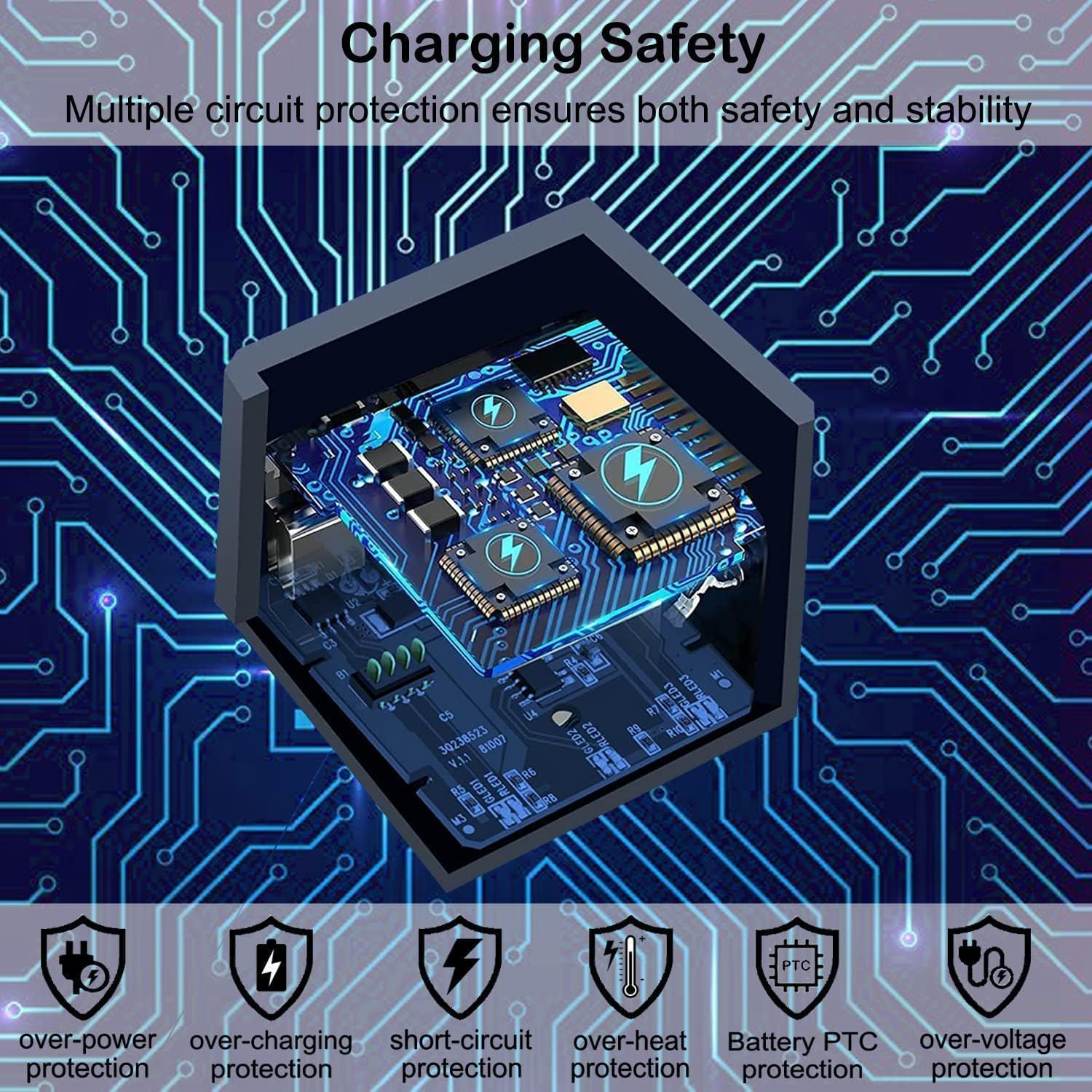 Batteria di Ricambio e Caricabatterie per Hero 12, Hero 11, Hero 10, Hero 9, Mini Creator Edition, Kit 2 Batterie e 1 Caricatore, Compatibile con CHDHX-901-XX