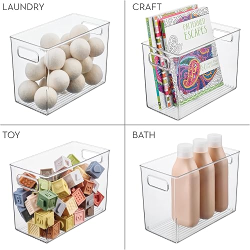 Miniatura 7 de Cocina Despensa y Gabinete Almacenamiento y recipiente organizador InterDesign, Transparente - 1 unidad, Extra grande