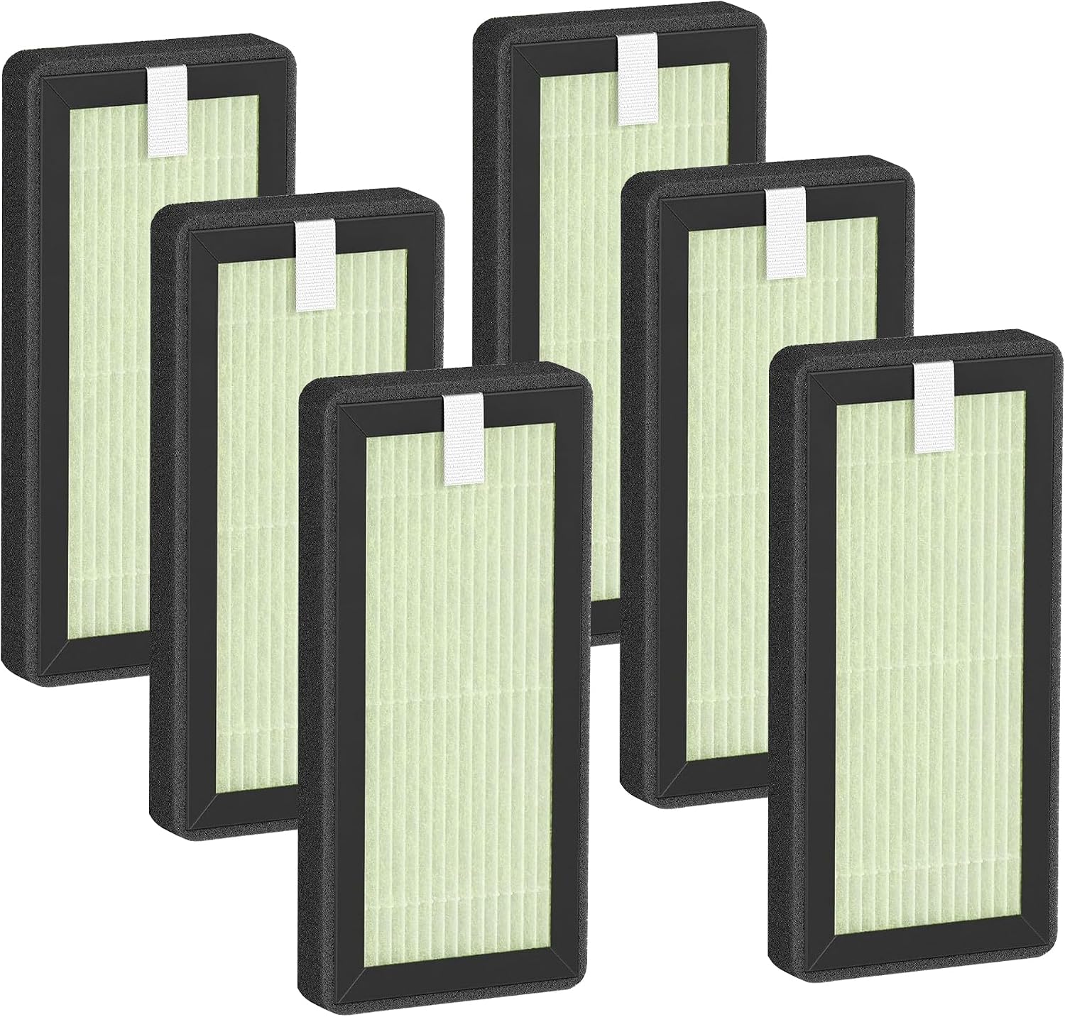 6 Pack HEPA Replacement Filter Compatible with Dr. Brown's All-in-One Sterilizer and Dryer for Baby Bottles and Pacifiers