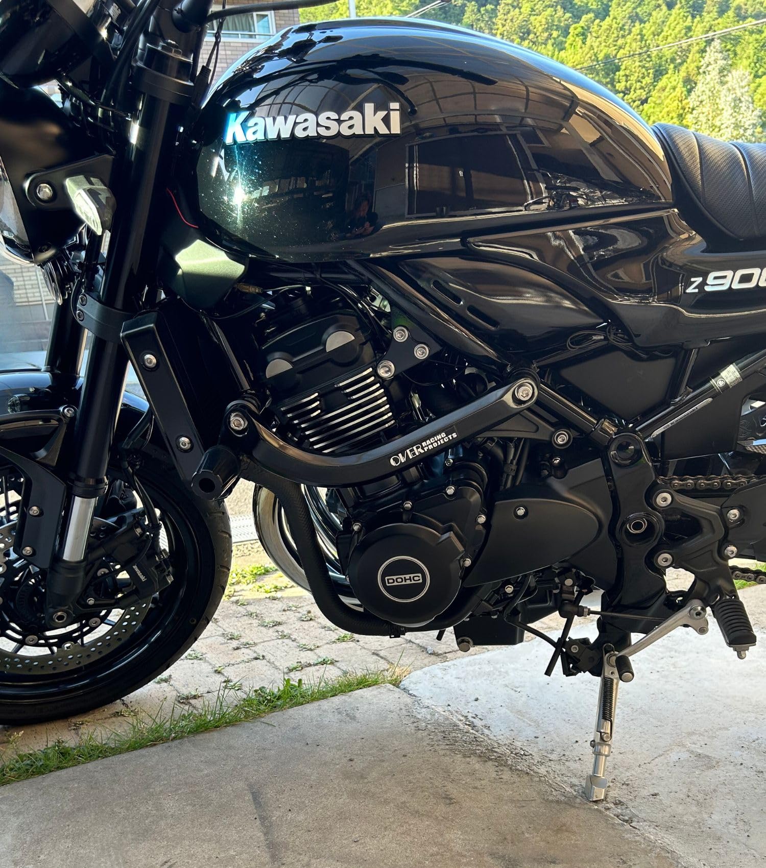 Amazon.co.jp: mach9 カワサキz900rsアルミ合金ステッカー