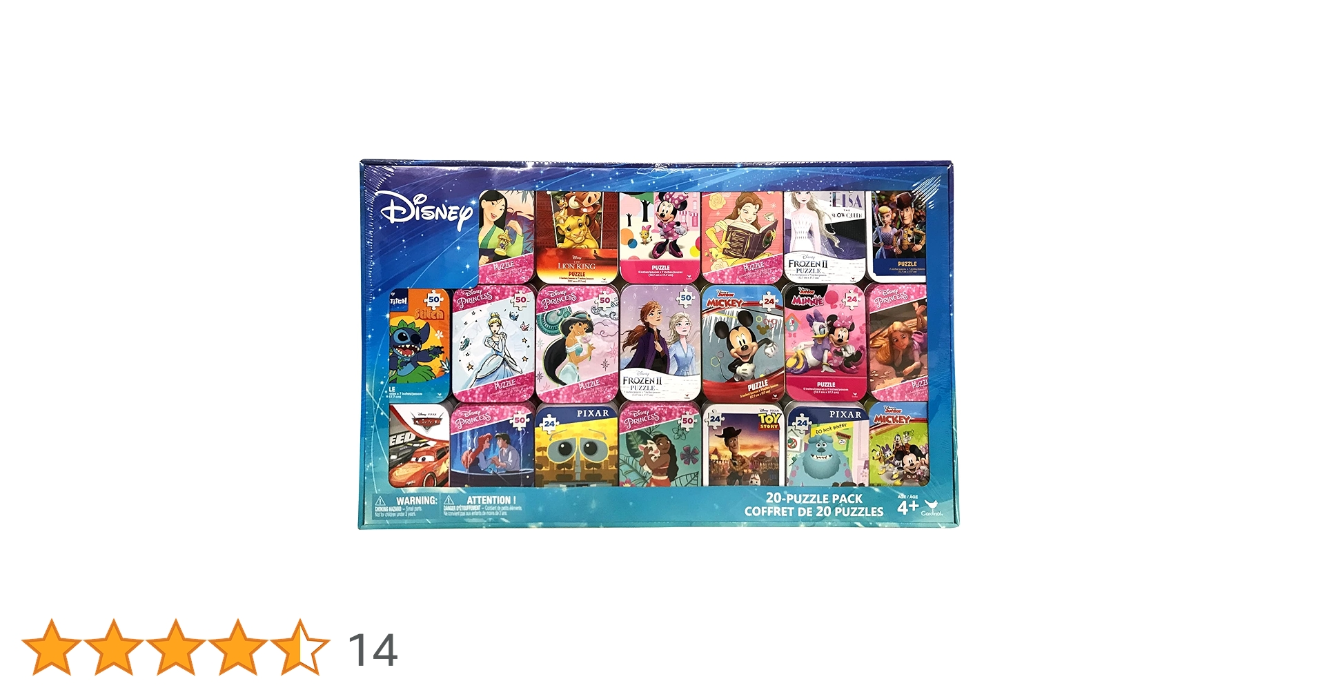 Amazon.co.jp: 【コストコ】ディズニー キャラクターパズル缶 20 缶