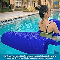 Vista 4 de VOS Infinity Lounger Effusion Float for Adults and Kids, Ultra Buoyant Water Floats for Pools, Beaches, Lakes, Water Parks