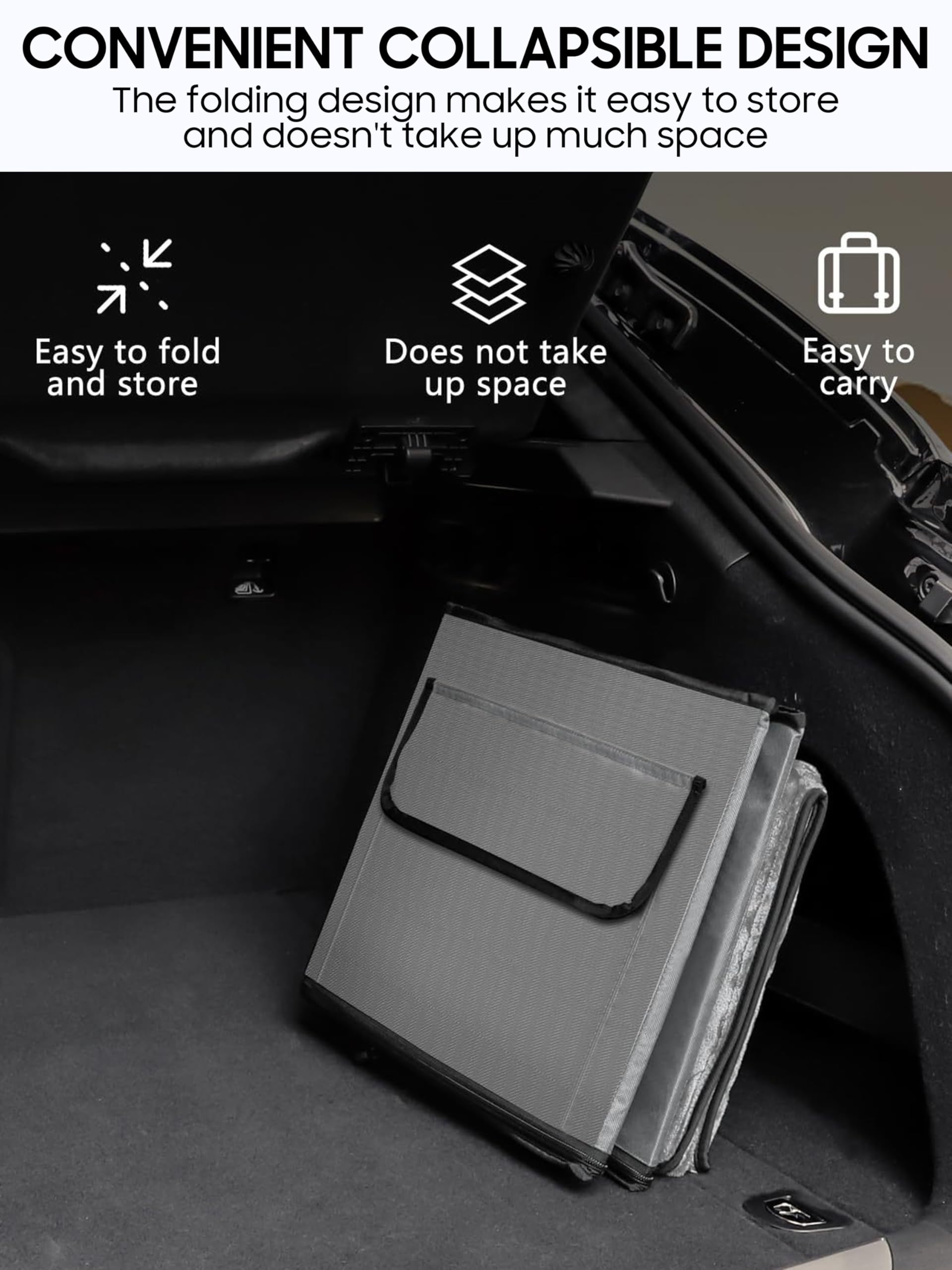 Asiento de coche portátil para perros pequeños, plegable, asiento de coche para asiento delantero y trasero, cesta para perros con cinturón de seguridad ajustable y cojín de felpa, seguro, estable