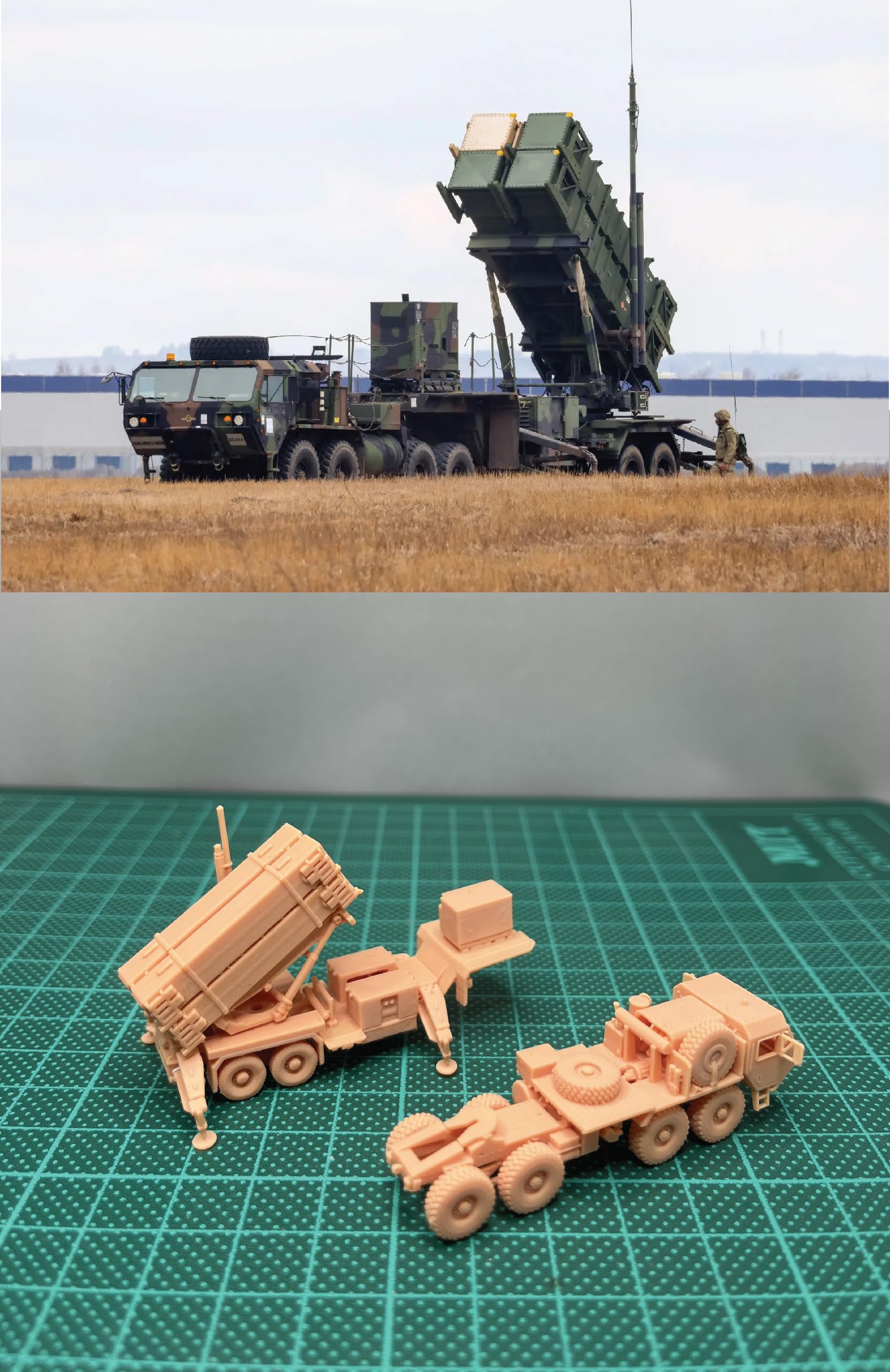 Amazon | 1/144 USA MIM-104F Patriot Air Defense Missile Launcher