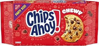 CHIPS AHOY! Chewy Chocolate Chip Cookies, Party Size 26 oz - Soft Baked, Resealable Treat for Parties & Lunches