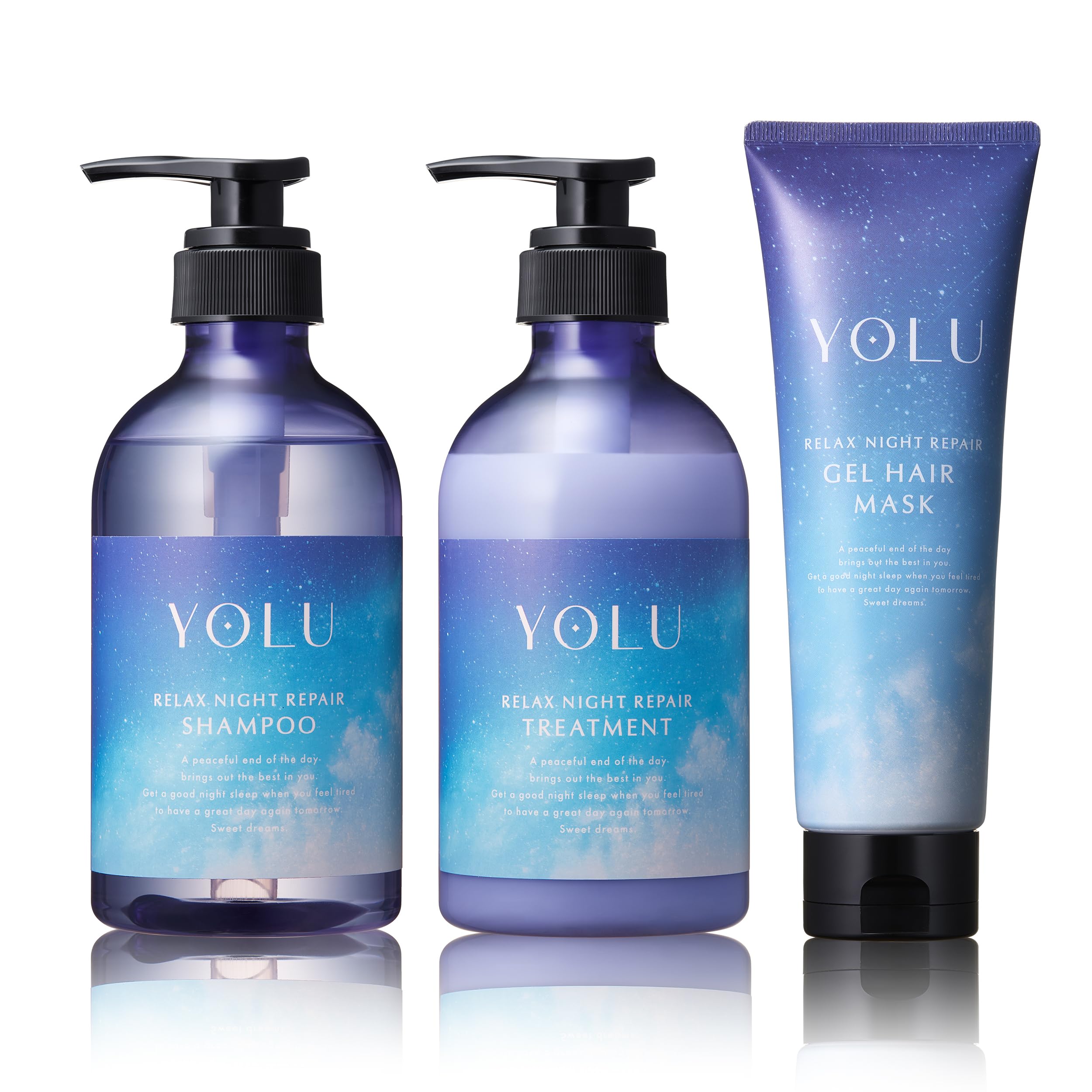 ヨル シャンプー、トリートメント、ヘアマスクなど多数 Amazon | YOLU ヨル シャンプー トリートメント ヘアマスク 3点 セット