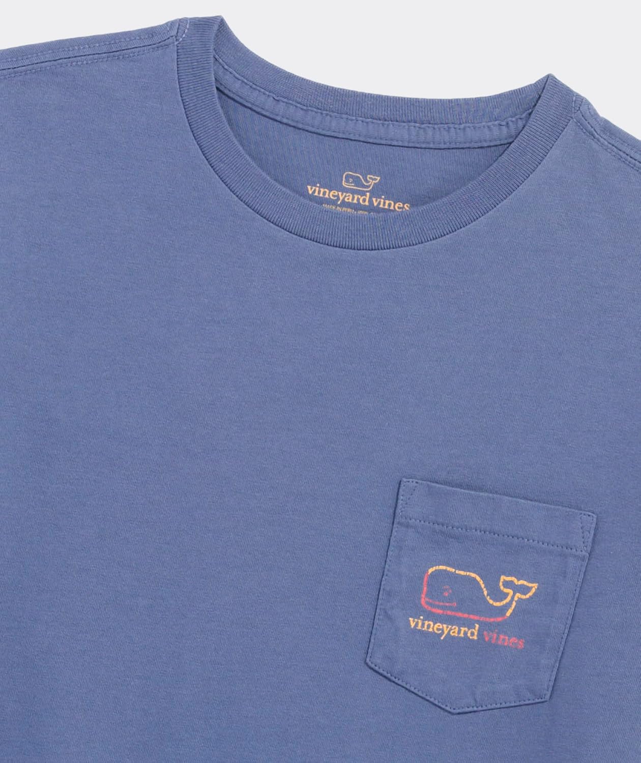 Vineyard Vines Boys Boys' Long-Sleeve Burgee Vintage Whale Pocket Tee - Image 4