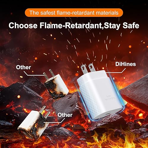 Miniatura 6 de Cargador para iPhone 16 y 15 de carga rápida, 30 W USB C iPhone 16 15 Pro Max bloque de carga y cable tipo C de 10 pies de largo para iPhone 1616