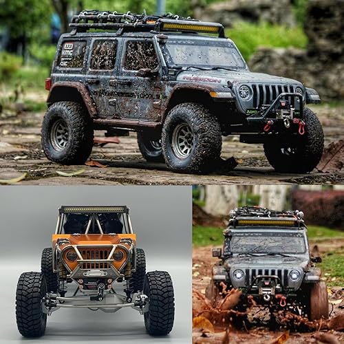 Miniatura 5 de Barra de luz RC 30 LED de 5.3 pulgadas de aluminio RC Luces RC Crawler Accesorios para Axial SCX10 Traxxas TRX4 TRX6 Arrma Senton Redcat GEN7 1/8