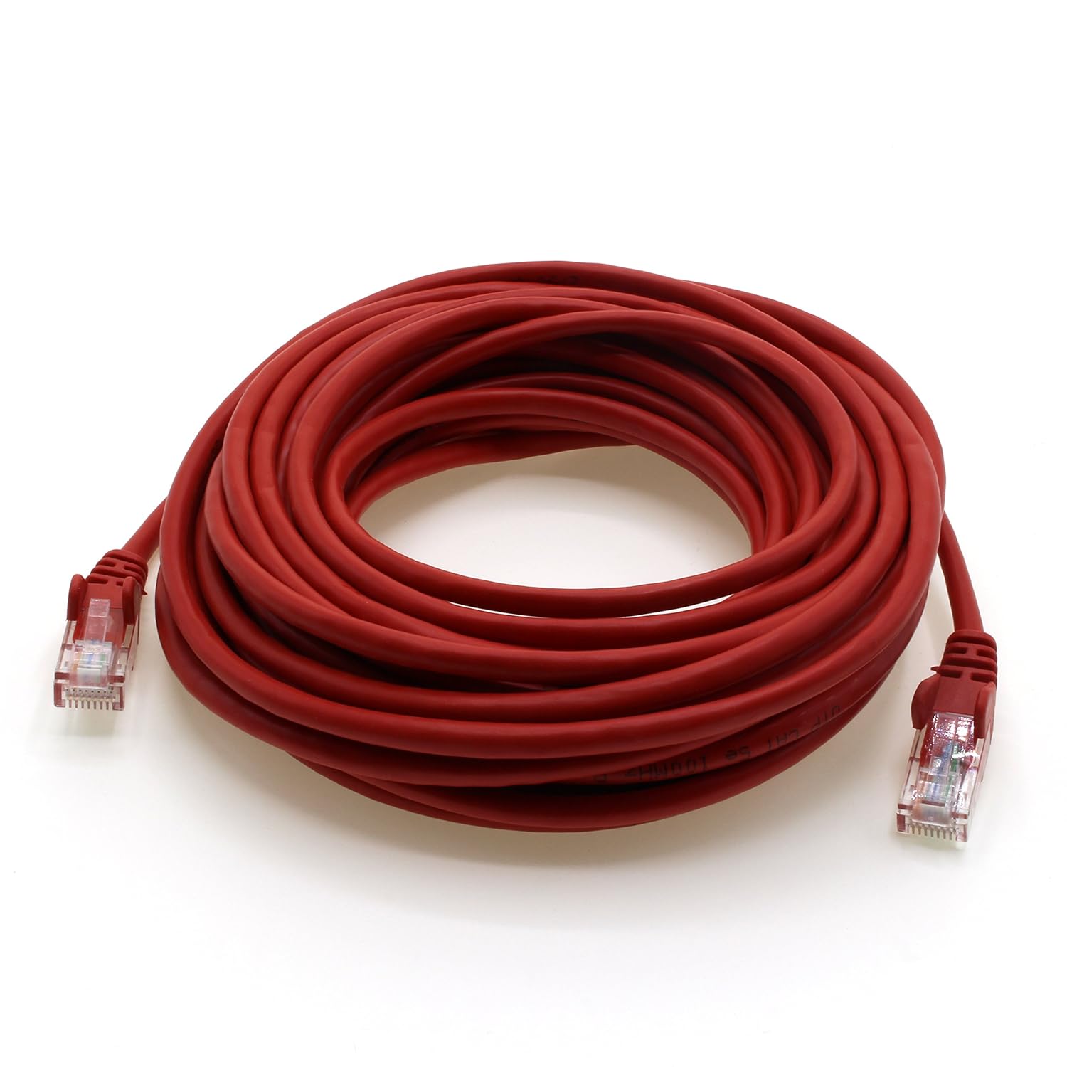 Network cable Cat.6 - red - 5X - 7.5m - (set) - CAT6 Ethernet cable Lanka cable 1000 Mbits patch cable