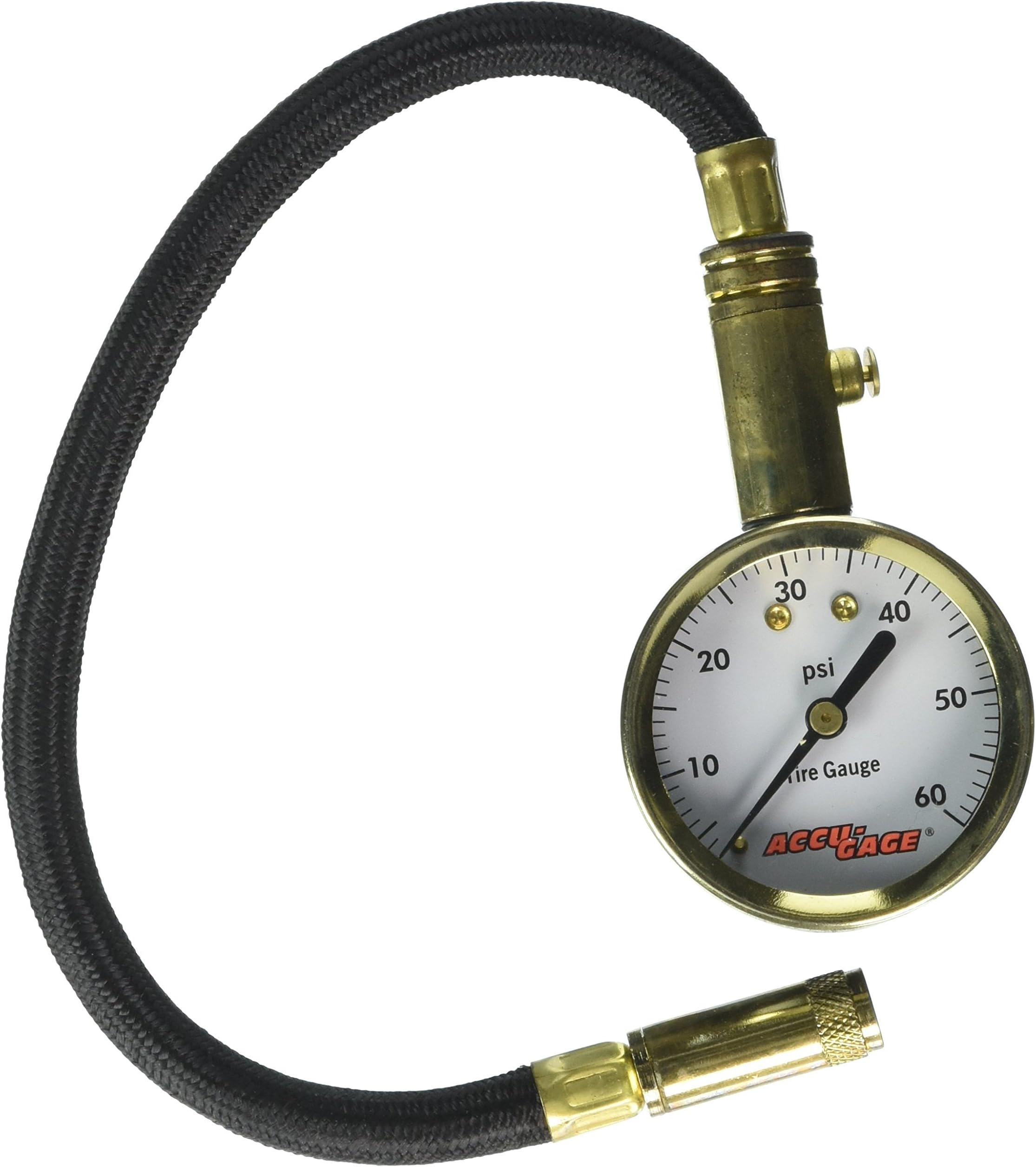 Meiser Accu-Gage Professional Tire Pressure Gauge