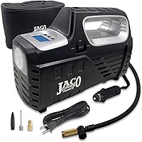 Vista 1 de JACO SmartPro 2.0 AC/DC Digital Tire Inflator Pump - Automatic Portable Air Compressor - 100 PSI (12V DC, 110-120V AC)