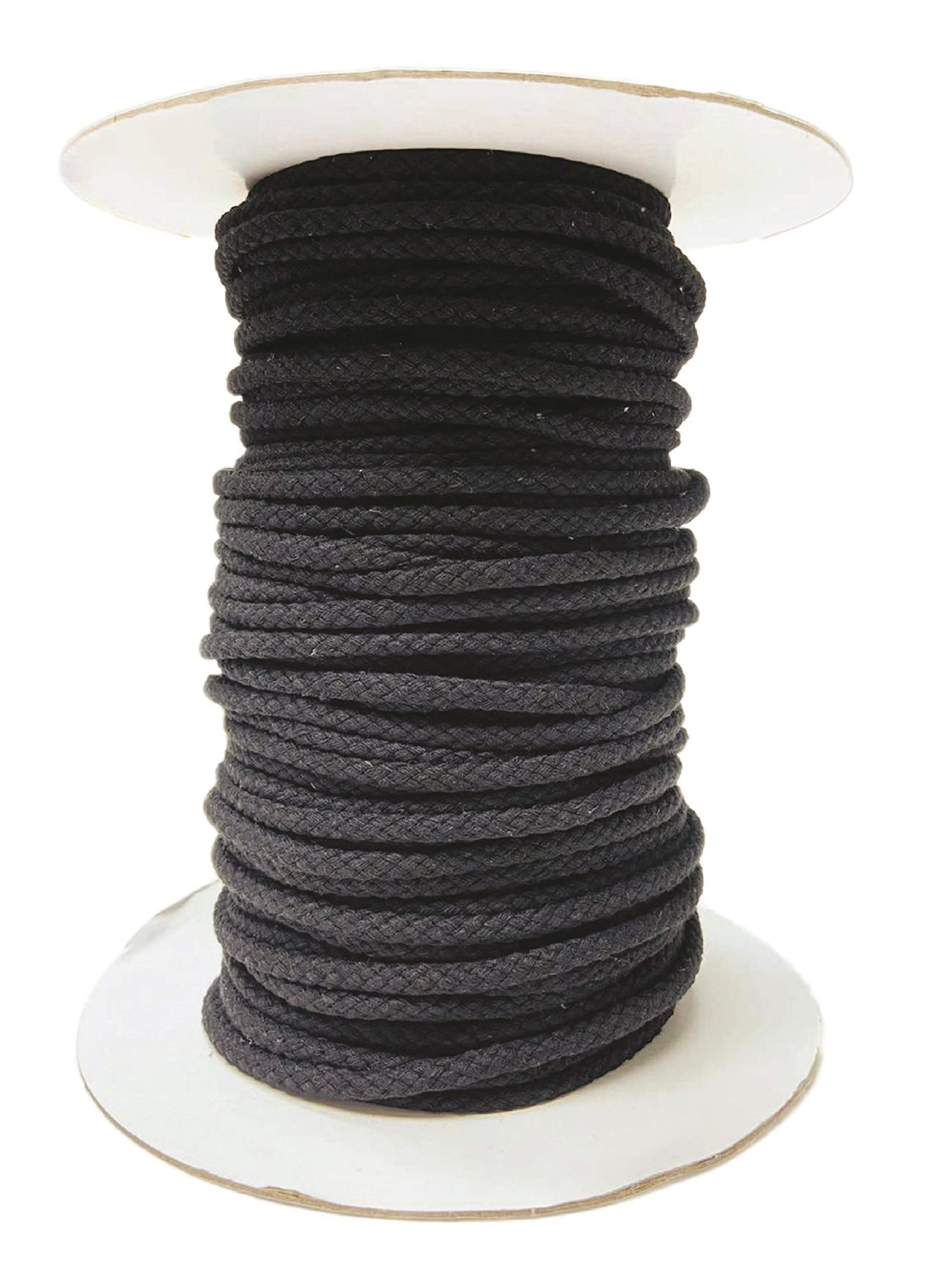 Beyond Trim Cotton Drawstring Cord - 5 Yards White Replacement Rope For Crafts