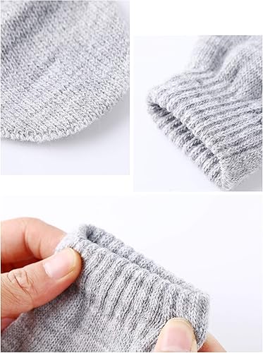 Miniatura 3 de Boao Paquete de 12 pares de manoplas para niños pequeños, paquete de guantes de punto de invierno para niños y niñas