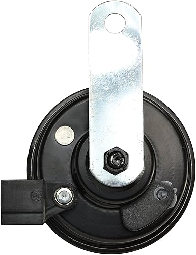 Vista 3 de HELLA 011225881 - juego de bocinas de disco negras BX de 3 pulgadas, 12 V