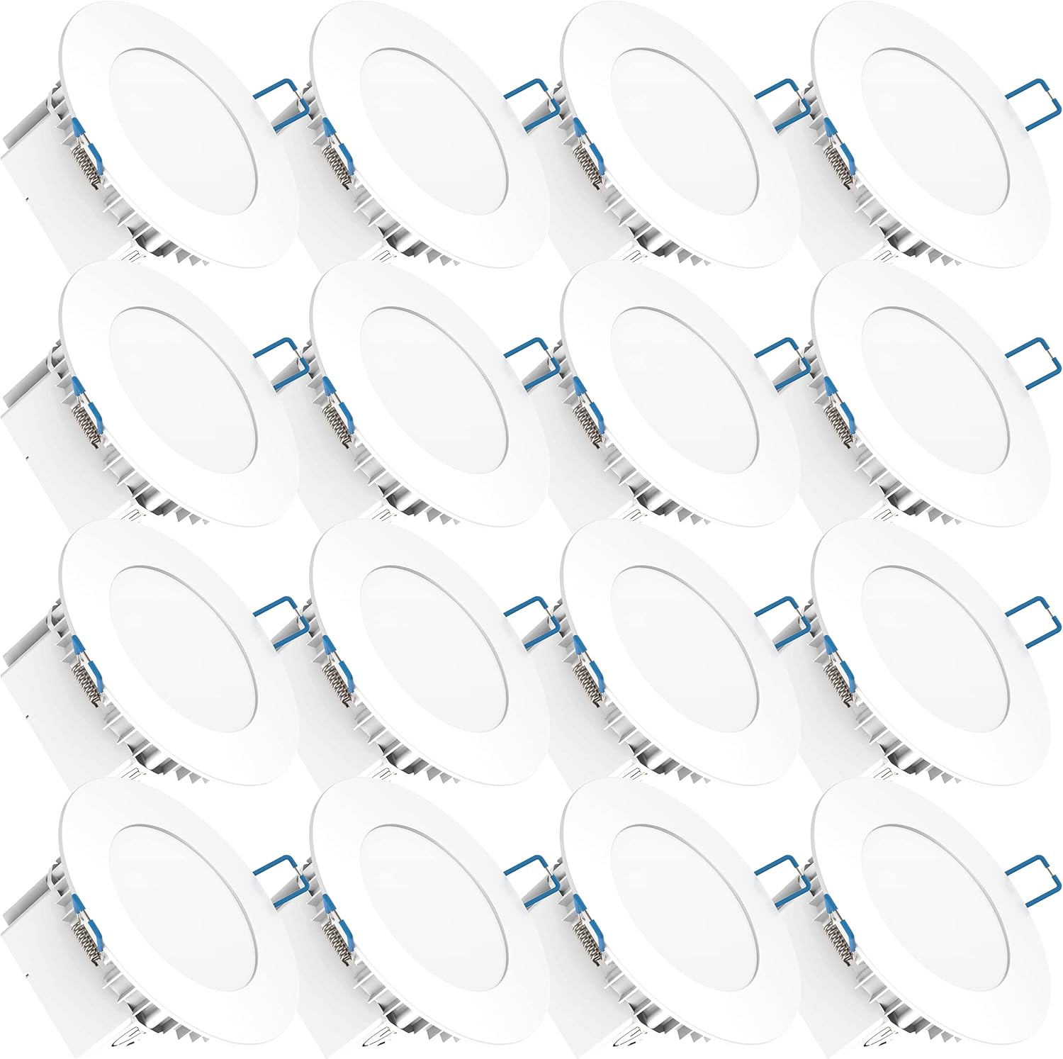 Hottest Sales Sunco Lighting 16 Pack 4 Inch Ultra Thin LED Recessed Lighting Ceiling Lights Slim, 5000K Daylight, 10W Equivalent 60W, 650 LM Damp Rated, Dimmable Canless Integrated Junction Box, ETL Energy Star Hottest Sales Sunco Lighting 16 Pack 4 Inch Ultra Thin LED Recessed Lighting Ceiling Lights Slim, 5000K Daylight, 10W Equivalent 60W, 650 LM Damp Rated, Dimmable Canless Integrated Junction Box, ETL Energy Star