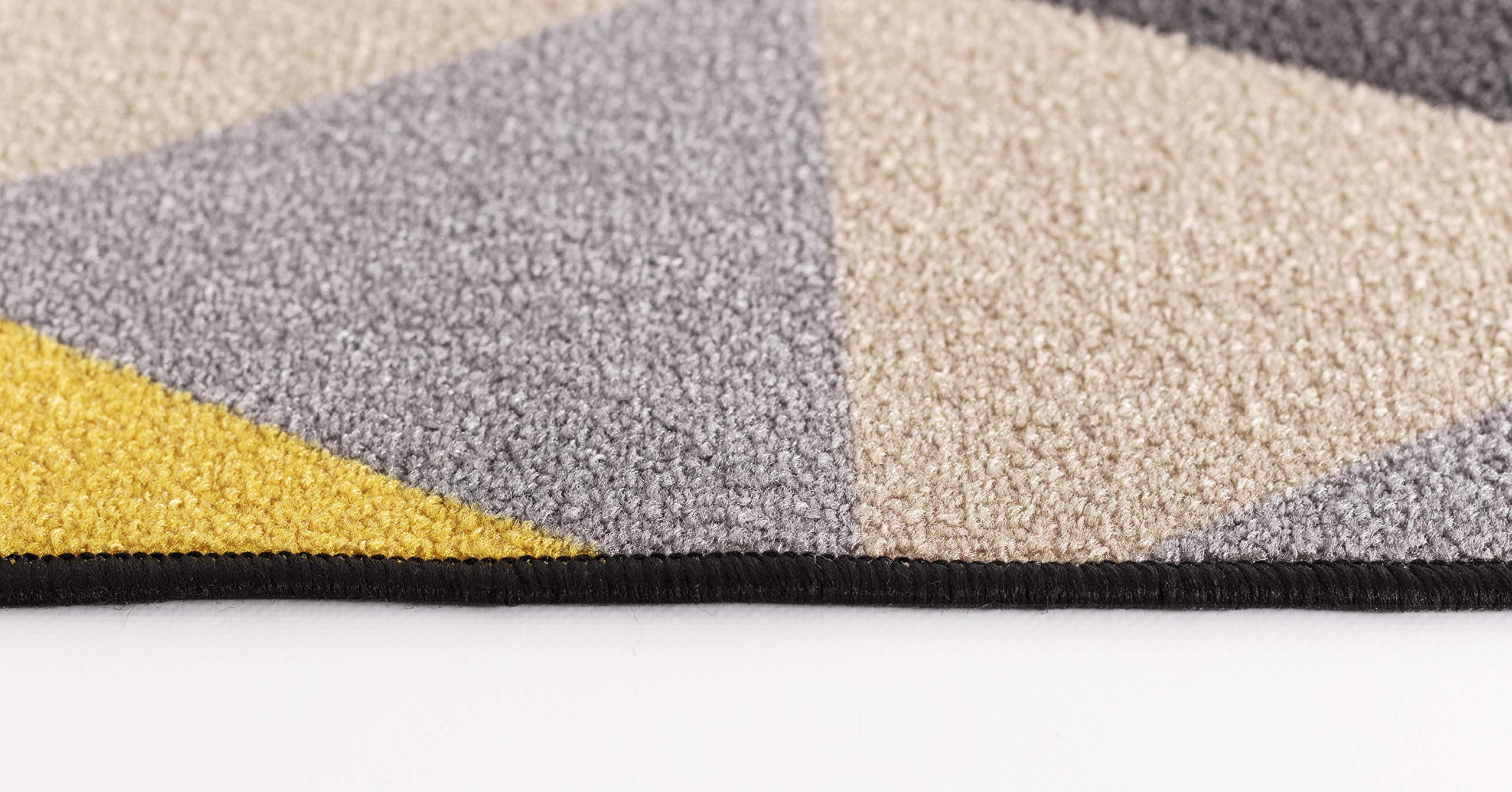 Washable Door Mat Kitchen Mats Non Slip Geometrical Design Hall Runner- Indoor Door Mat - Hallway-Passage Corridor Doormats - Floor Mat — view 8