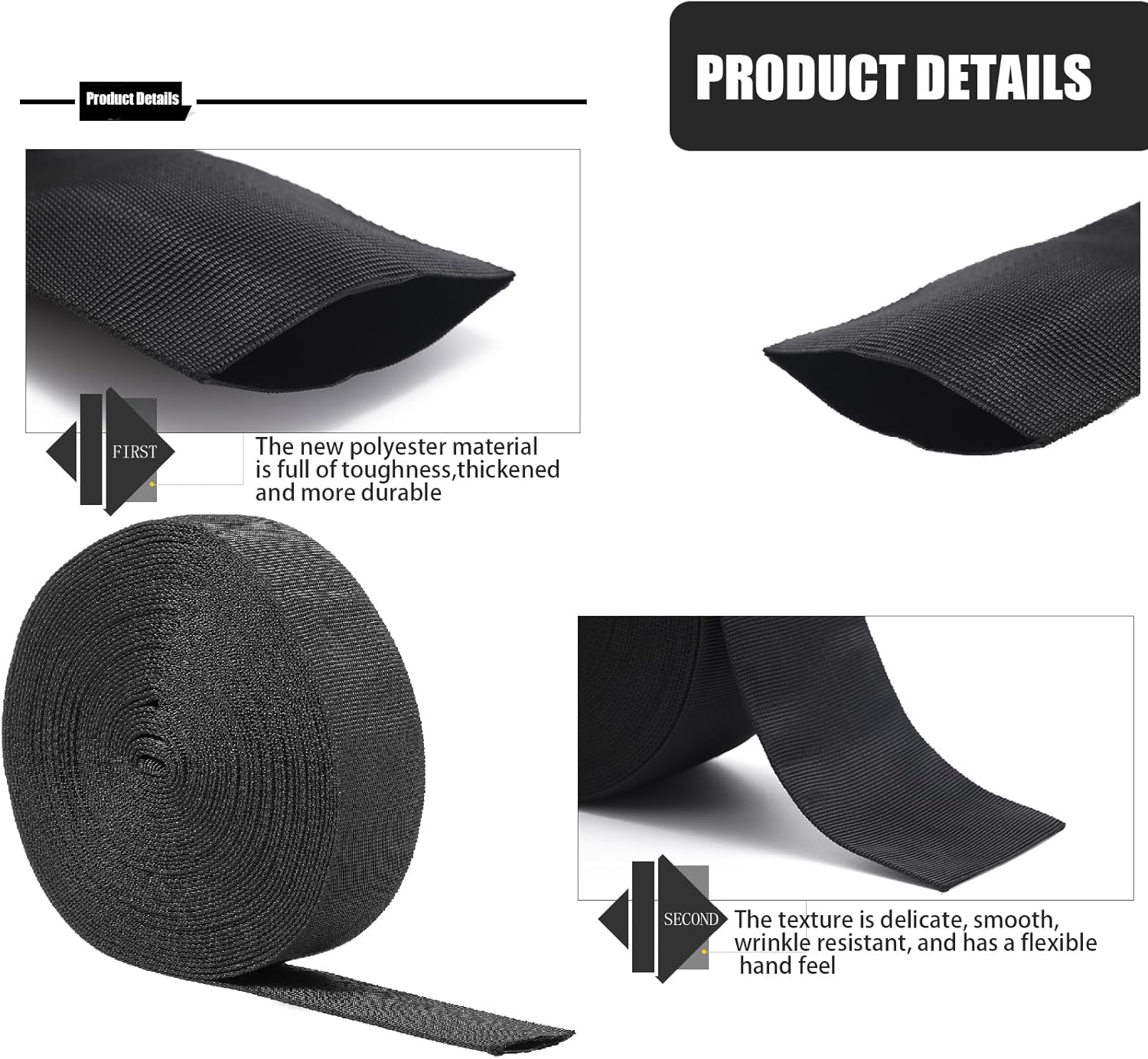 33 FT Nylon Hydraulic Hose Protector 1.5 in Sleeve Black Protective Cover Sheath Wrap Cable Sleeve Torch Cutting Wire Cover Management Wrap for Cord Tig