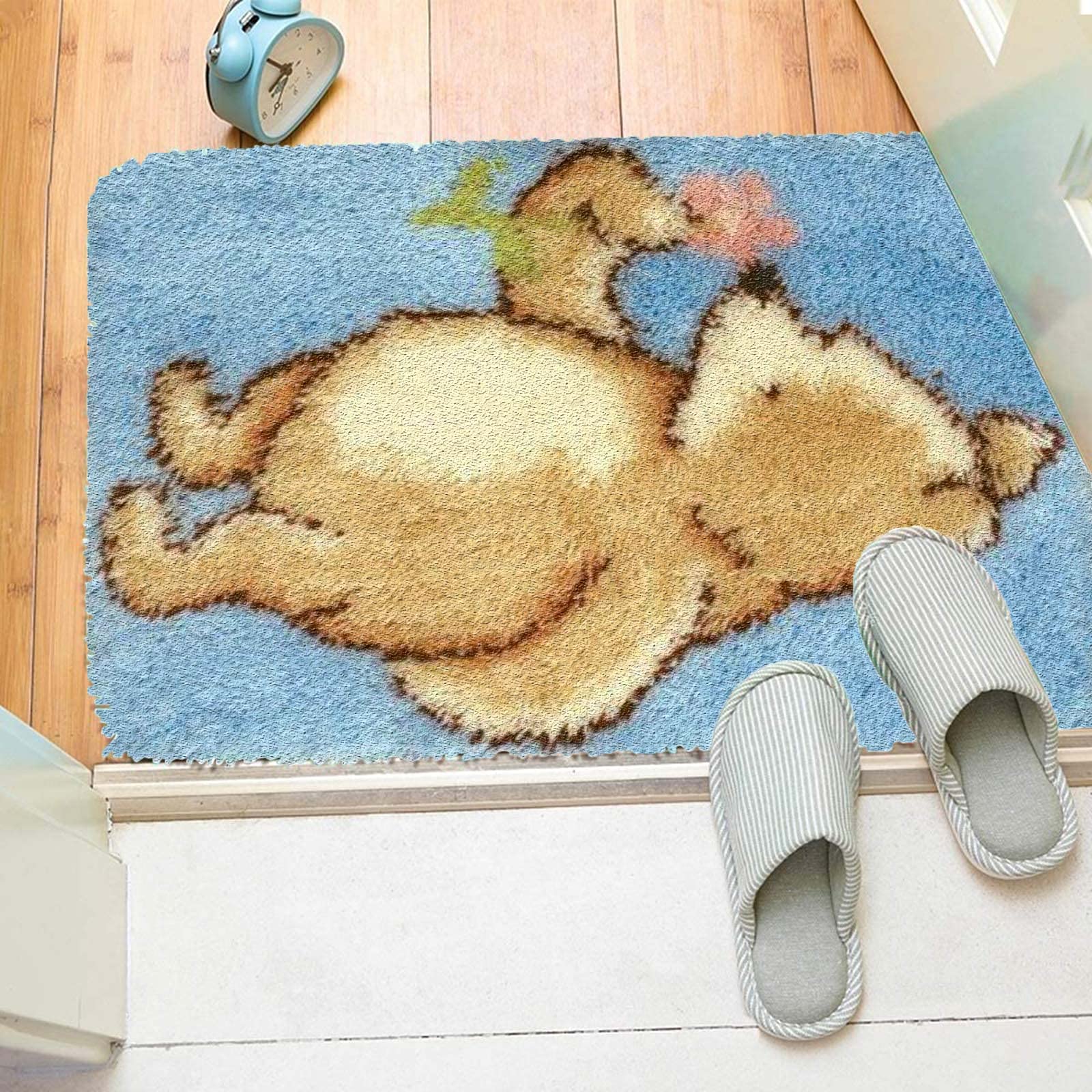 Klink Haak Kits De Aarde Diy Tapijt Tapijt Pluche