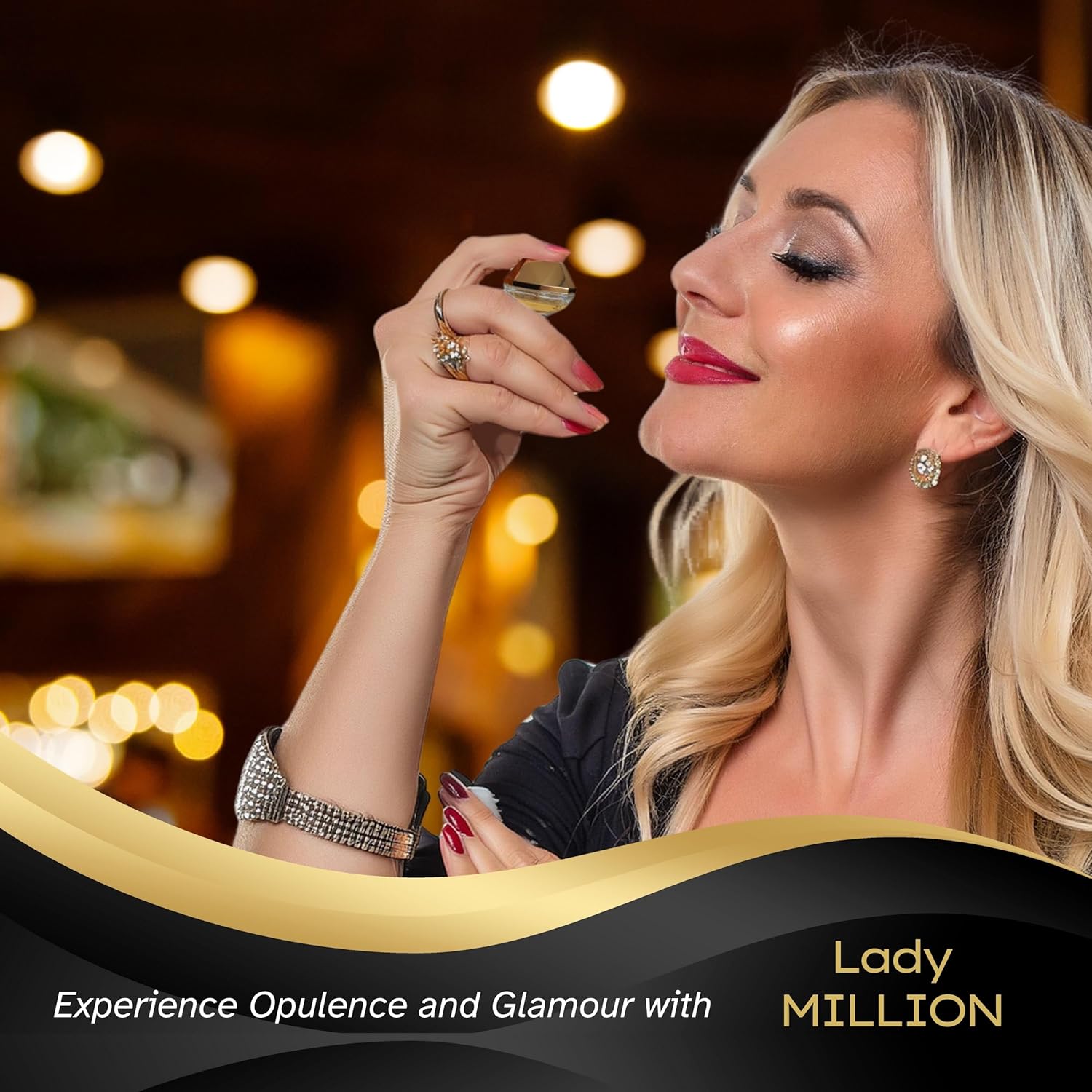 Lady Million Perfume for Women Mini Splash EDP 0.17 Fl oz - Image 7