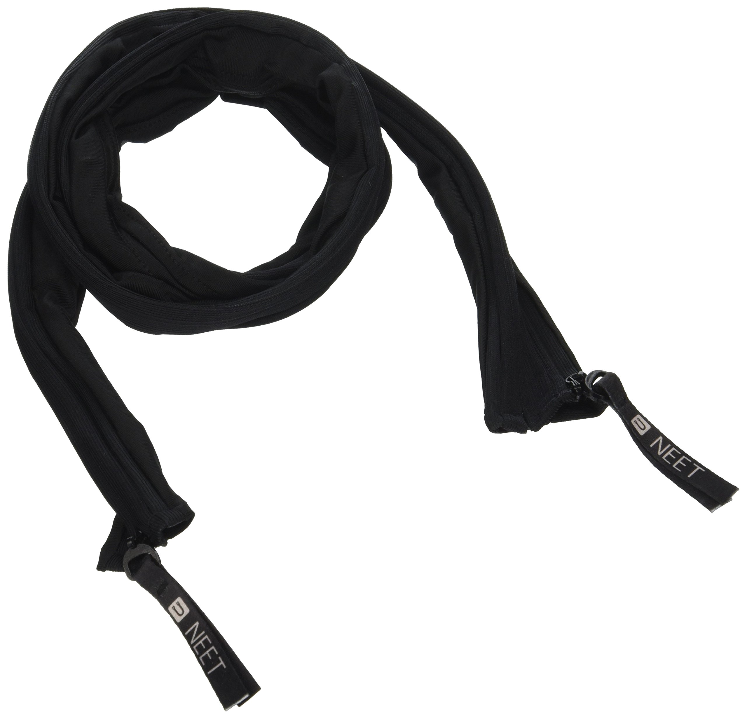 Neet Cables eléctricos XL poliéster Spandex y Nylon hogar y oficina organizador de consola de medios de comunicación funda con cremallera completa