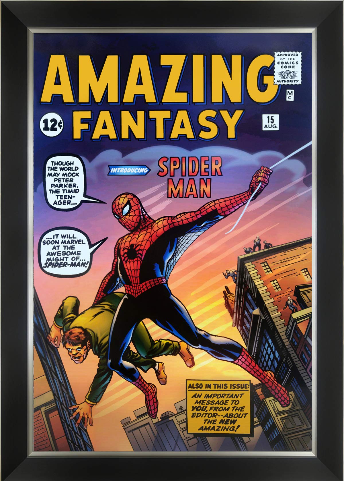 Amazon.com: Autograph Authentic Marvel Amazing Fantasy Spider-Man
