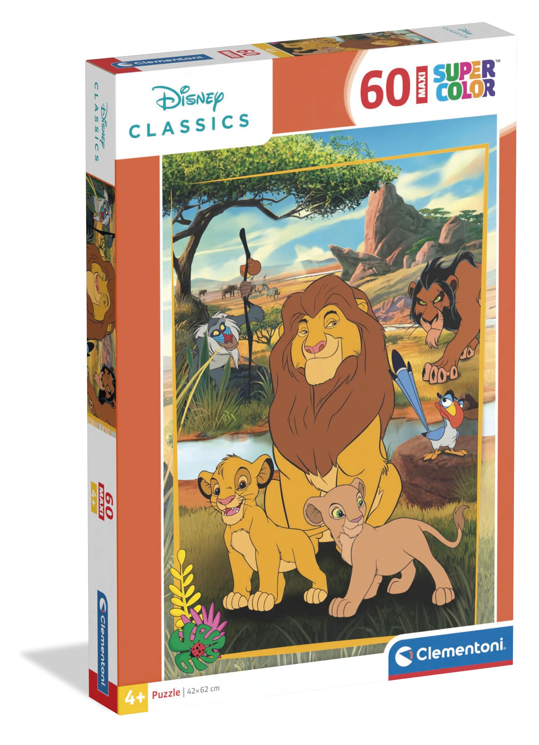 CLEMENTONI PZL 60 MAXI DISNEY CLASSIC 2026-26314